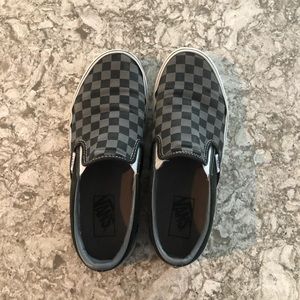 Checkered Vans